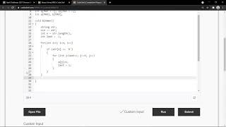 BINARY STRING MEX || MEXSTR || APRIL LONG CHALLENGE 2021 || C++ || CODE SOLUTION