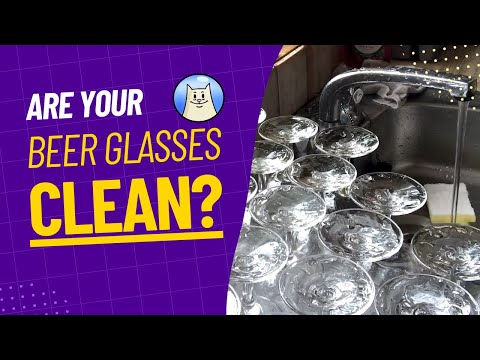 Beer glass cleaning. How do you clean yours? Beer glass cleaning. How do you clean yours?