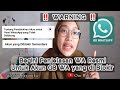 Peringatan dari WA Resmi untuk pengguna Akun GB WA | GB WA diblokir sementara