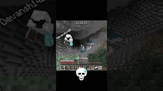 Minecraft unexpected moment. 💀 | Troll Face | Skull 💀| #shorts #trending #viralvideo #minecraft