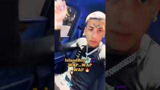 Islandboy  vybing skillibeng Whap Whap TikTok viral video