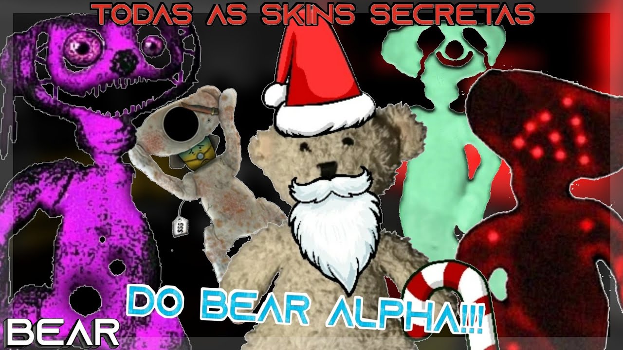 TODAS As SKINS SECRETAS Do Bear Alpha Cronologicamente *2019-2020 ...