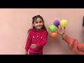 kevser İle balonlarla renk Öğrenme balon daddy finger nursery rhymes learn colors with balloons