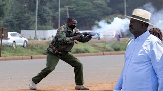 CHAOS ,Gun Drama at Raila Odinga's event in Ugenya!Ruto allied luo leaders chased like a Burukenge!