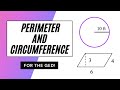 GED Perimeter and Circumference!