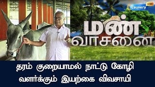 தரம் குறையாமல் நாட்டு கோழி வளர்க்கும் இயற்கை விவசாயி| Manvaasanai