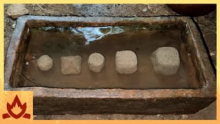 Primitive Technology: Geopolymer Cement (Ash and Clay)