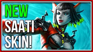 This NEW Saati Skin is SO SATISFYING! - Paladins PTS Gameplay