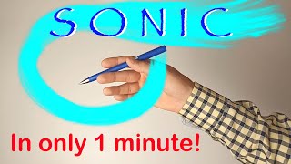 Sonic. Basic penspinning trick for beginners. Learn How to Spin A Pen - In Only 1 Minute.