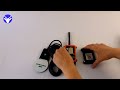 how to power on dragino llms01 leaf moisture sensor