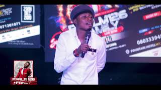 MC EDO PIKIN PERFORMING LIVE AT PSALM126 LIVE WITH FREEMOUTH SEASON5 GRACE EDITION.