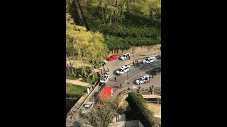 Course poursuite et accident à Luxembourg