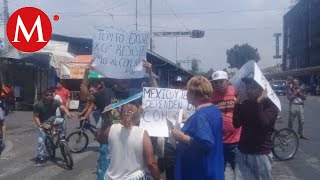 Por covid-19, comerciantes de Tepito bloquean Eje 1 Norte