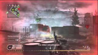 Quick 15 Kill Streak on COD4
