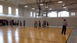 Limitless International 12U boys Blue vs The Zone Black 2nd half