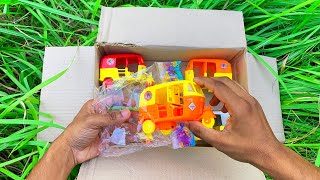 Unboxed Colorful Brand New Toy CNG Auto Rickshaw In The Greenery Place By TOYS LOCKER