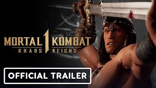 Mortal Kombat 1: Khaos Reigns - Official Conan the Barbarian Gameplay Trailer