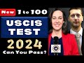 US Citizenship Test 2024 (Easy 2X USCIS Answers) Citizenship Interview, Examen Ciudadania Americana