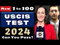 US Citizenship Test 2024-2025 (Easy 2X USCIS Answers) USCIS Interview, Examen Ciudadania Americana