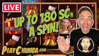 😳 Up to ↗️ 180SC/Spin! WIN your Share of 50,000SC 🎄 A Christmas Miracle!