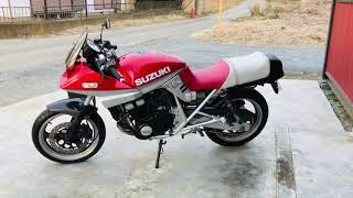 SUZUKI GSX250S KATANA GJ76A カタナ250 シルバー/赤 売り切り(検 CB エストレア XJR ニンジャ)