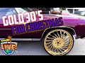 1973 DONK ON GOLD 30 INCH WHEELS READY FOR CHRISTMAS