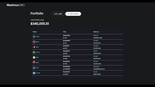 **NEW** Maximus DAO Dashboard | Walkthrough