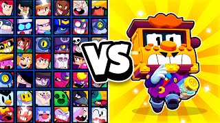 GRIFF VS ALL BRAWLERS IN BRAWL STARS😱😱😱