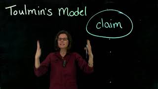 Toulmin Model for Creating an Argument - Dr. Hanlon