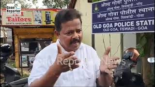 Goan Reporter: TMC leader Samil Volvaiker speaks on the latest video of land grab accused Suleiman