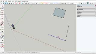 Sketchup Pro For Beginners 2 Rectangle tool