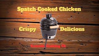 Spach cooked chicken