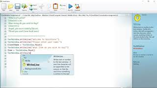Small Basic Concatination Assignment