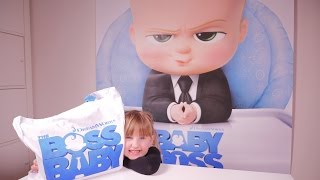 FILM • 100% BOSS BABY LE DESSIN ANIMÉ JEUX & GOODIES - Studio Bubble Tea unboxing