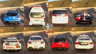 Gran Turismo 7 | Ultimate Drive All Every Toyota Collection - Including GR Corolla \u0026 Himedic