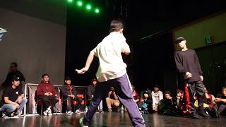 P324　DreamCup2018 中学生 Top16　Momotarow vs Isaki　/　2018.11.11 BREAK DANCE DREAM CUP 2018