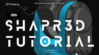 Shapr3D Tutorial for Beginners – 3D Modeling in 10 Minutes [2026]