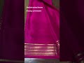 pure mysore crepe silk sarees plain lines border 🛍️🛍️