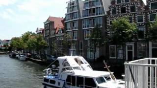 De Catharijnebrug en het Spaarne in Haarlem