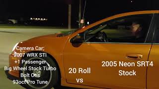 WRX STI vs Neon SRT4