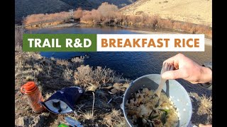 BREAKFAST RICE - Easy Backpacking Meals- BREAKFAST RICE - Fast | Ultralight | Camping