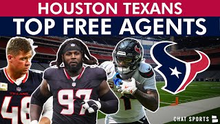 Texans Re-Signing Stefon Diggs? Top Free Agents Ft. Mario Edwards Jr., Derek Barnett \u0026 Jon Weeks