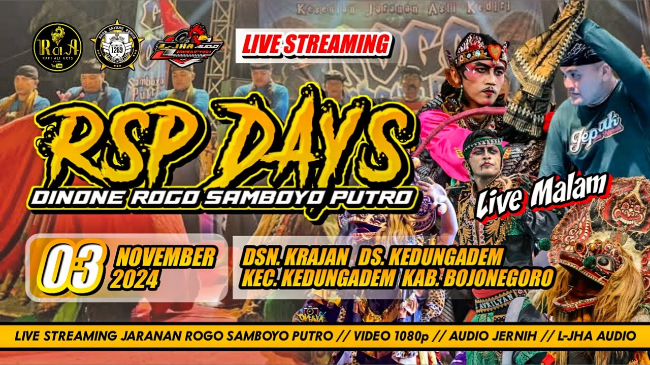 Live Rogo Samboyo Putro Krajan Kedungadem Bojonegoro L Jha Audio Shf