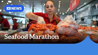 Sydney Fish Market’s last seafood marathon before big move expects 100,000 visitors | ABC News