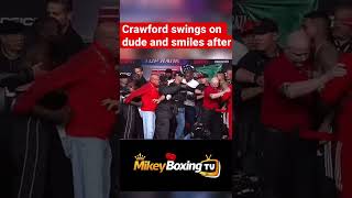 Terence Crawford in no mood for games #mayweather #fight #ko