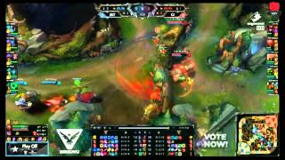 LCK 2015 - Playoffs 2 (BO5): CJ Entus vs SKT T1 Game 5