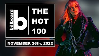 BILLBOARD HOT 100 (November 26th, 2022), Top 100 Songs
