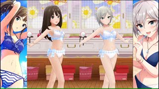 【オリジナル水着（デレステ版ドレスオーダー）】Memories（アナスタシア、渋谷凛）