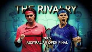Clips from Federer vs Nadal at the Australian Open 2012