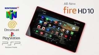Amazon Fire HD 10 Tablet Emulation Test And Native Android Games
